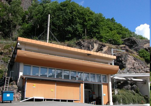 Halden reactor building